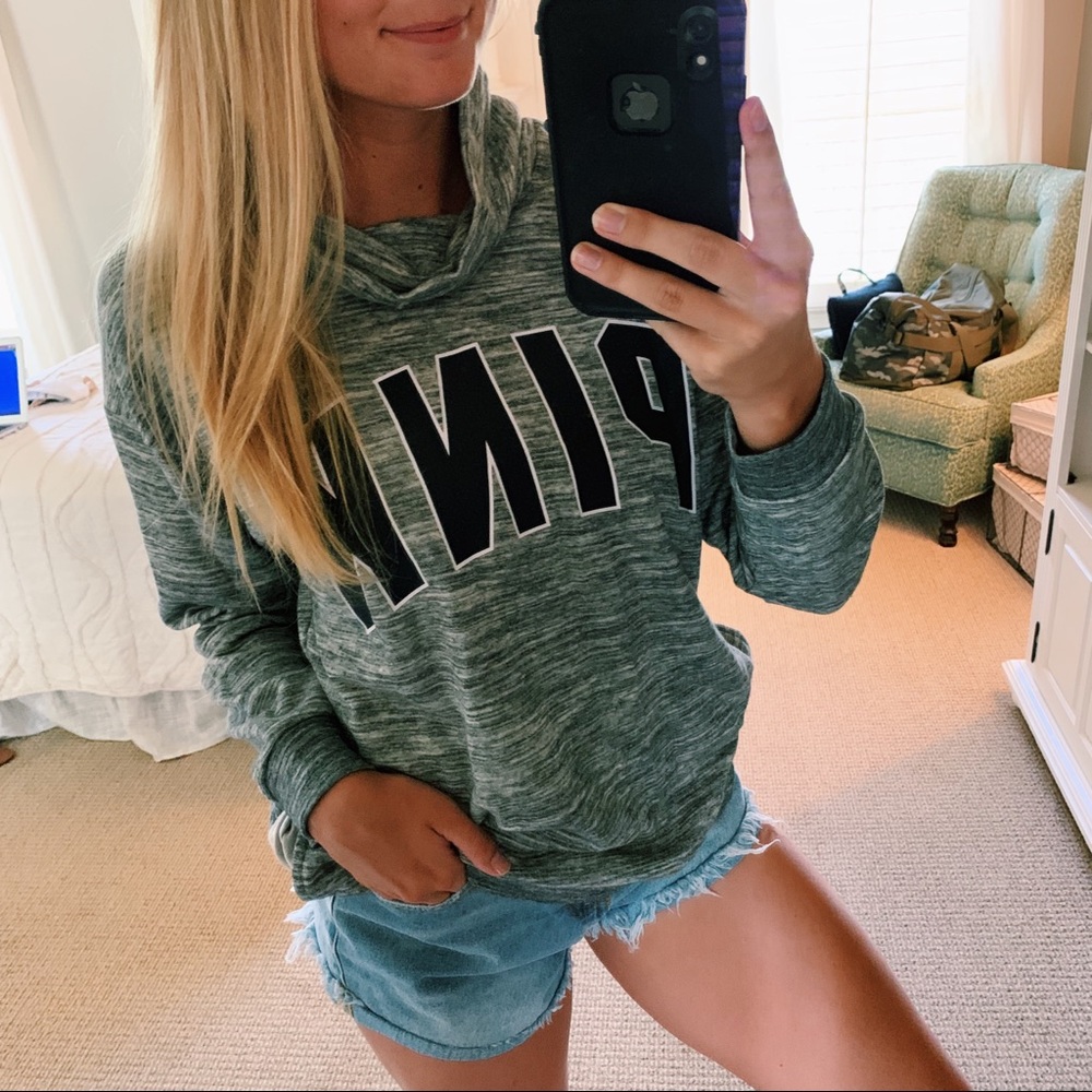 Victoria’s Secret PINK Cowl Neck Sweatshirt